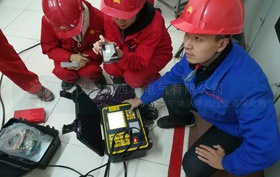 國電西高為大慶石化提供調試服務