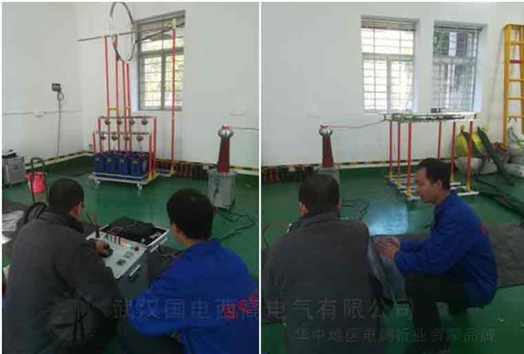 國電西高前往江西柘林水電廠進行調試服務