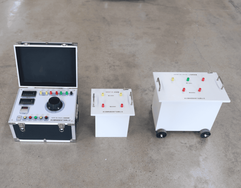 三倍頻感應耐壓發生器GDSF-81-5kVA三倍頻裝置