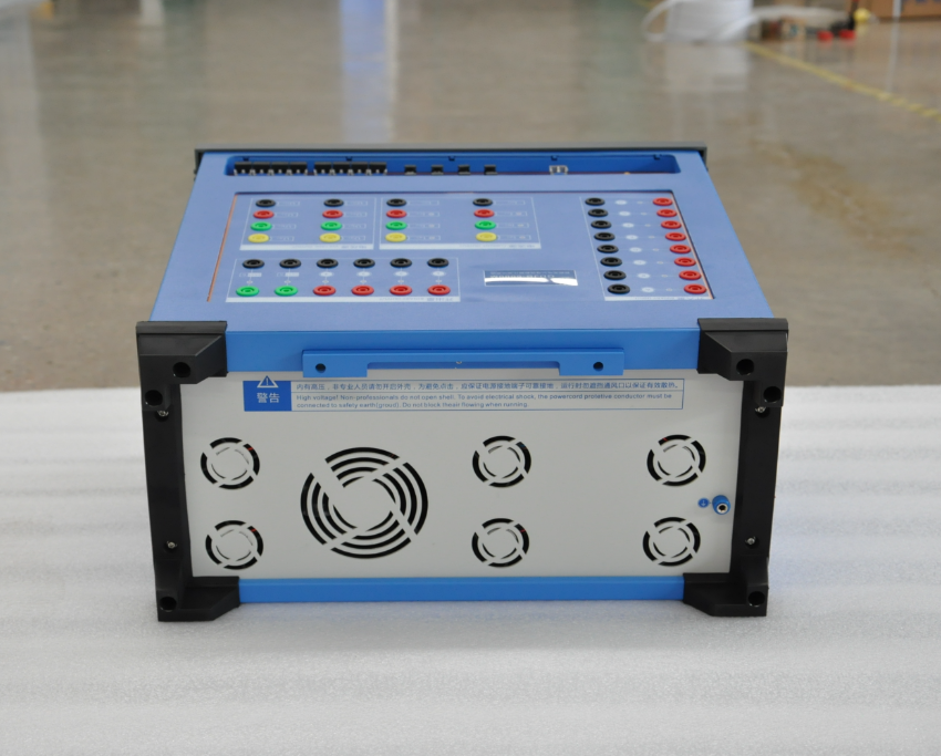 智能變電站繼保數(shù)?；瘻y試系統(tǒng)實物圖