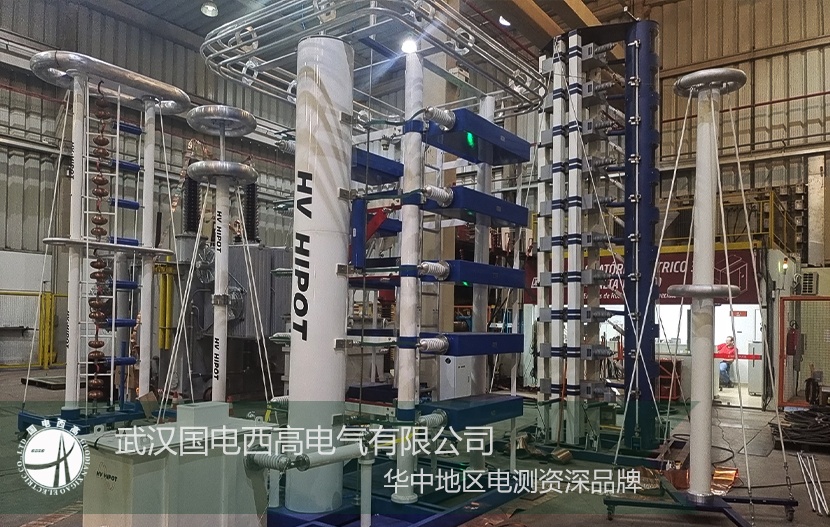 海外調試 |GDCY-1000kV100kJ沖擊電壓測試系統及GDBT變壓器綜合測試臺的安裝調試