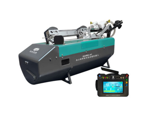 自上線帶電作業涂覆機器人